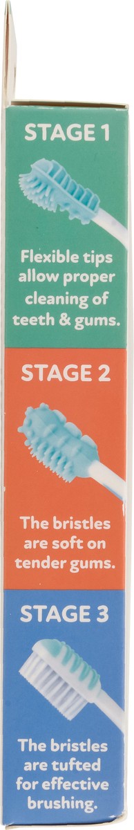 slide 8 of 10, Nuby 3m+ 3-Stage Oral Care Set 1 ea, 1 ct