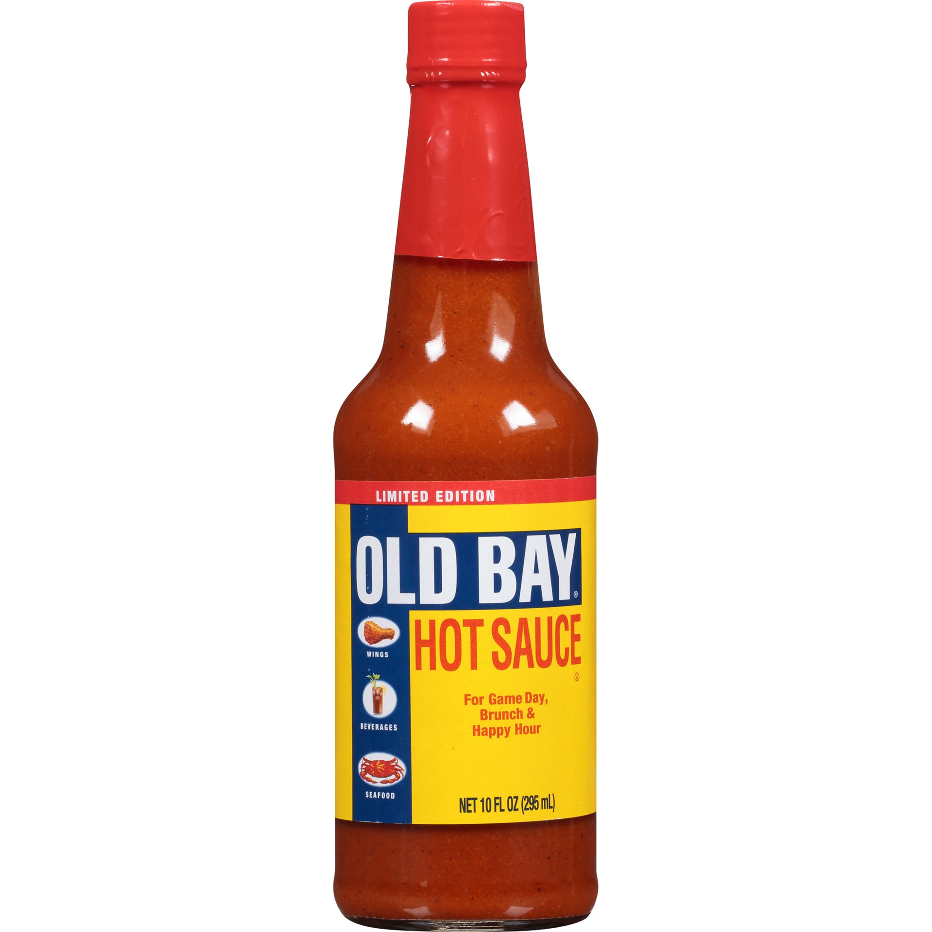 slide 1 of 6, Old Bay Hot Sauce, 10 oz, 10 oz