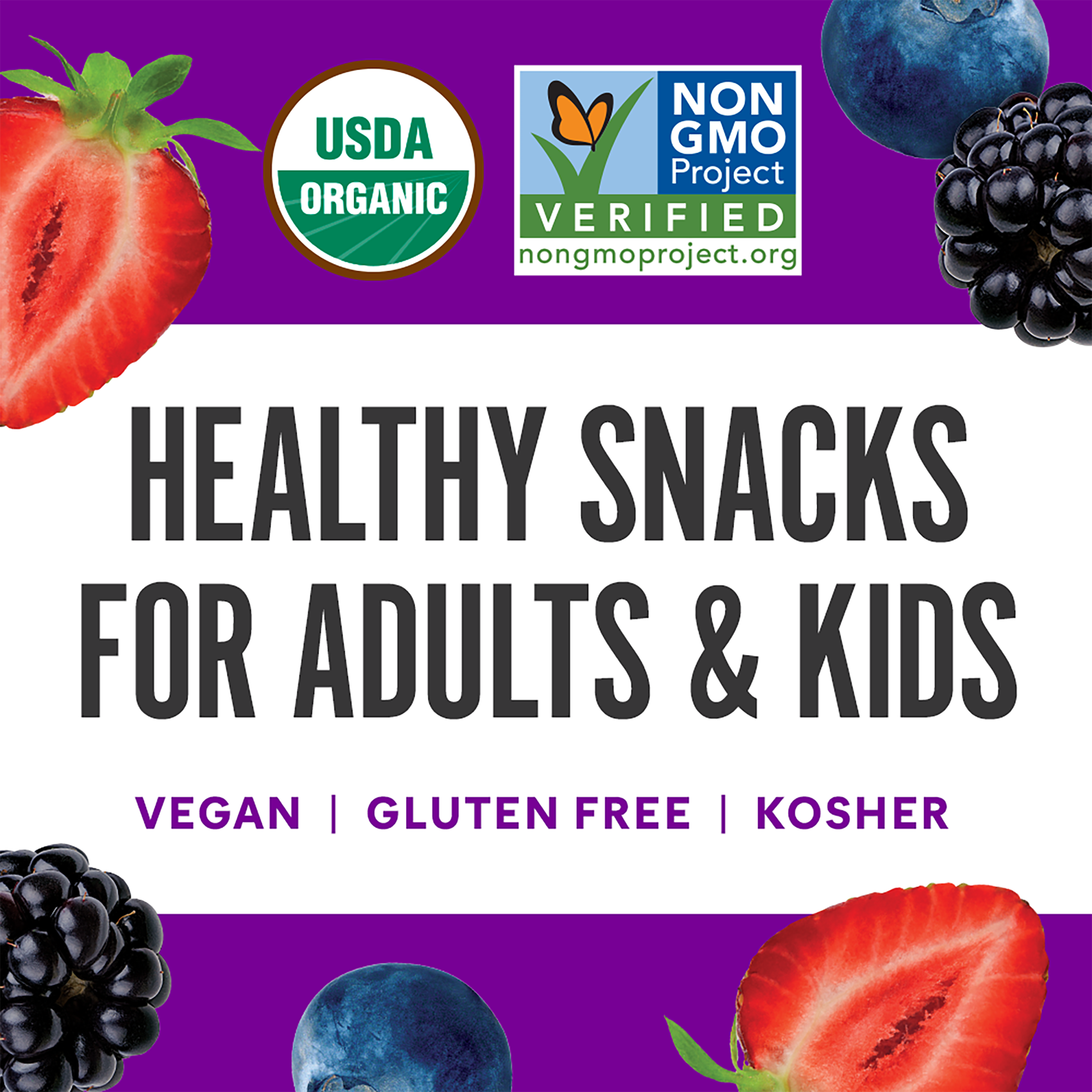 slide 4 of 6, Noka Superfood Fruit Smoothie Pouches, Super Berry with Immune Support, Healthy Snacks with Flax Seed, Elderberry and Plant Protein, Vegan and Gluten Free, Organic Squeeze Pouch, 16.9 fl oz