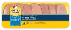 Foster Farms Fresh & Natural Chicken Breasts Fillets Boneless & Skinless