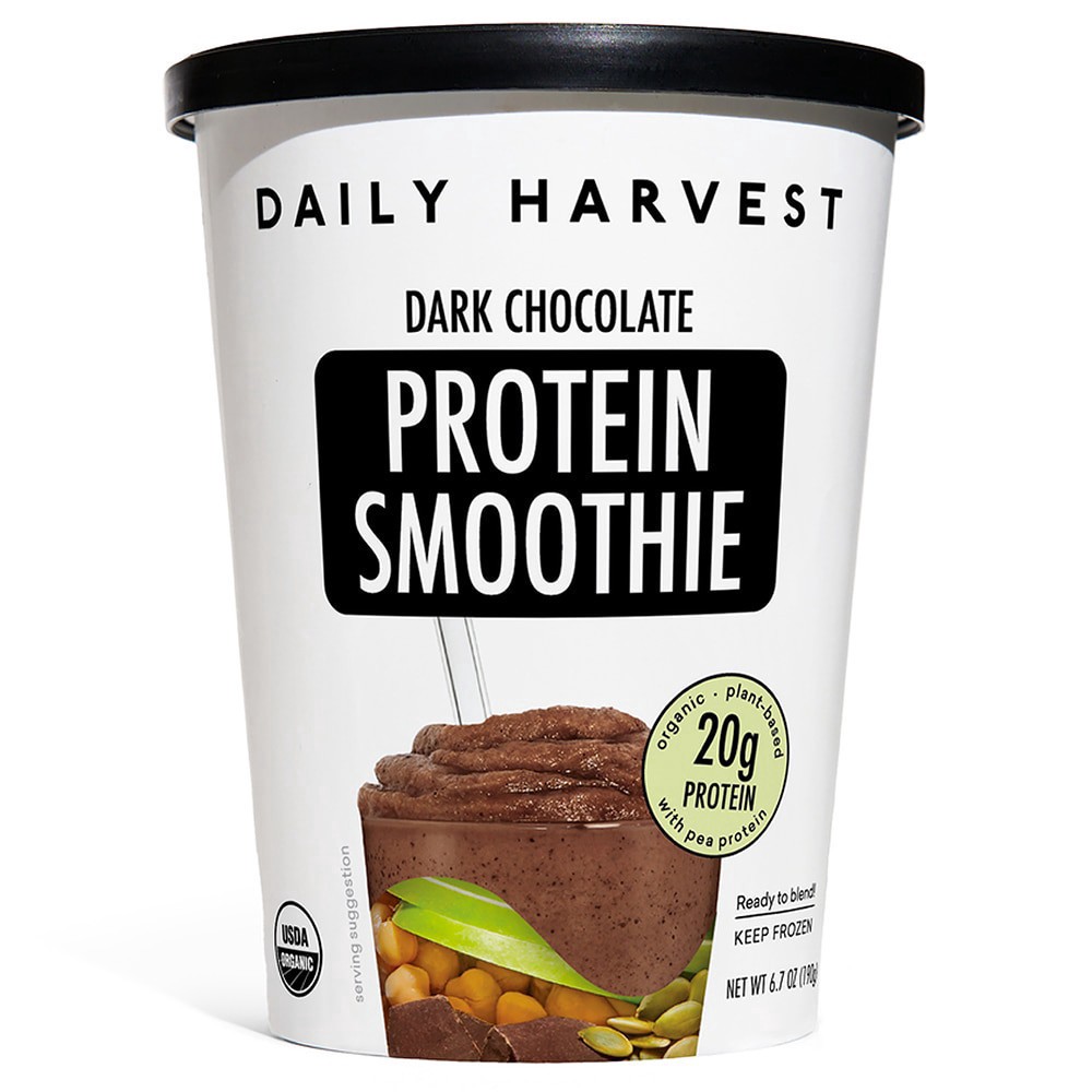 slide 2 of 6, Daily Harvest Dark Chocolate Protein Smoothie, 6.7 oz