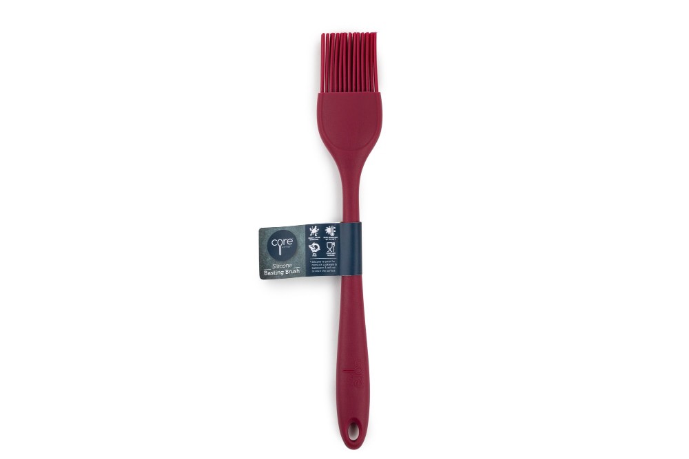 slide 1 of 5, Core Home Silicone Basting Brush - Assorted, 1 ct