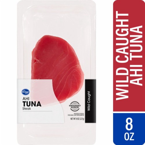 slide 1 of 6, Kroger® Ahi Tuna Steak, 8 oz