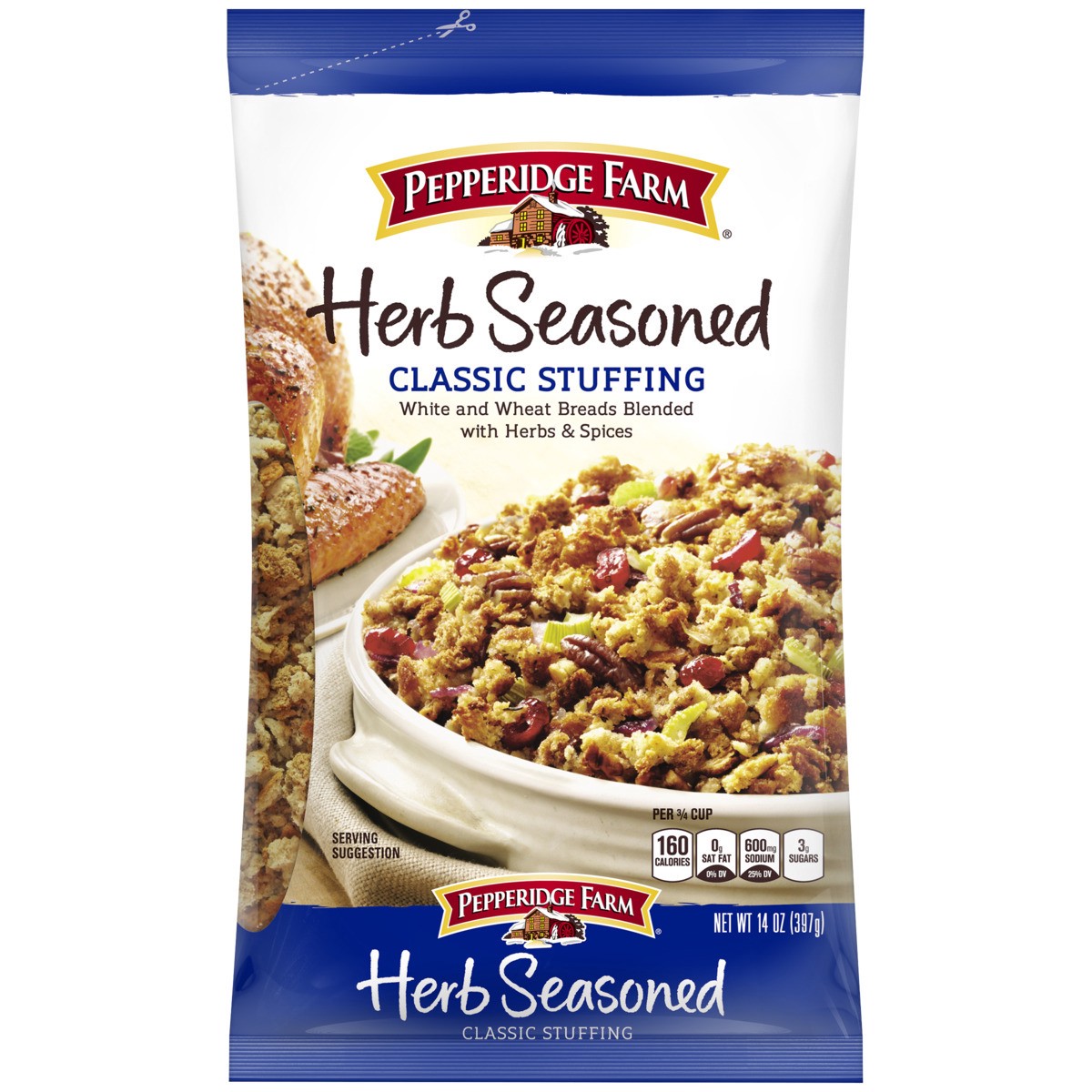 slide 8 of 9, Pepperidge Farms Herb Stuffing, 14.000 oz