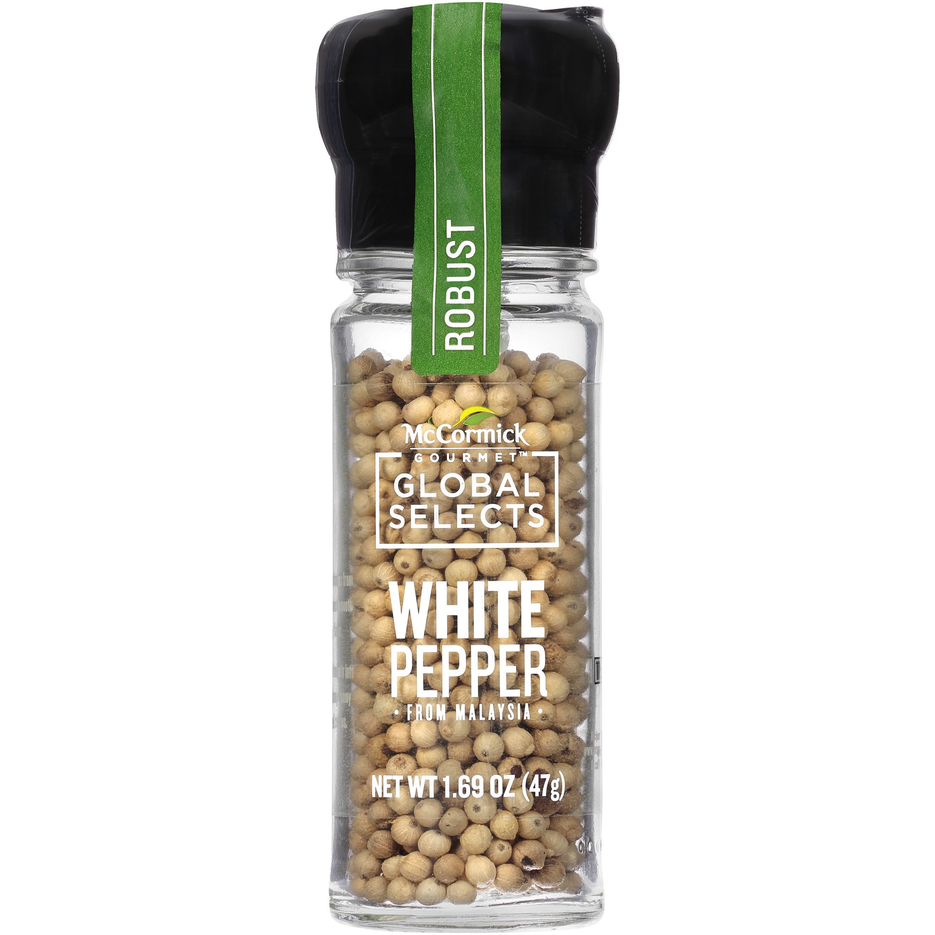 slide 1 of 5, McCormick Gourmet Global Selects White Pepper from Malaysia, 1.69 oz, 1.69 oz