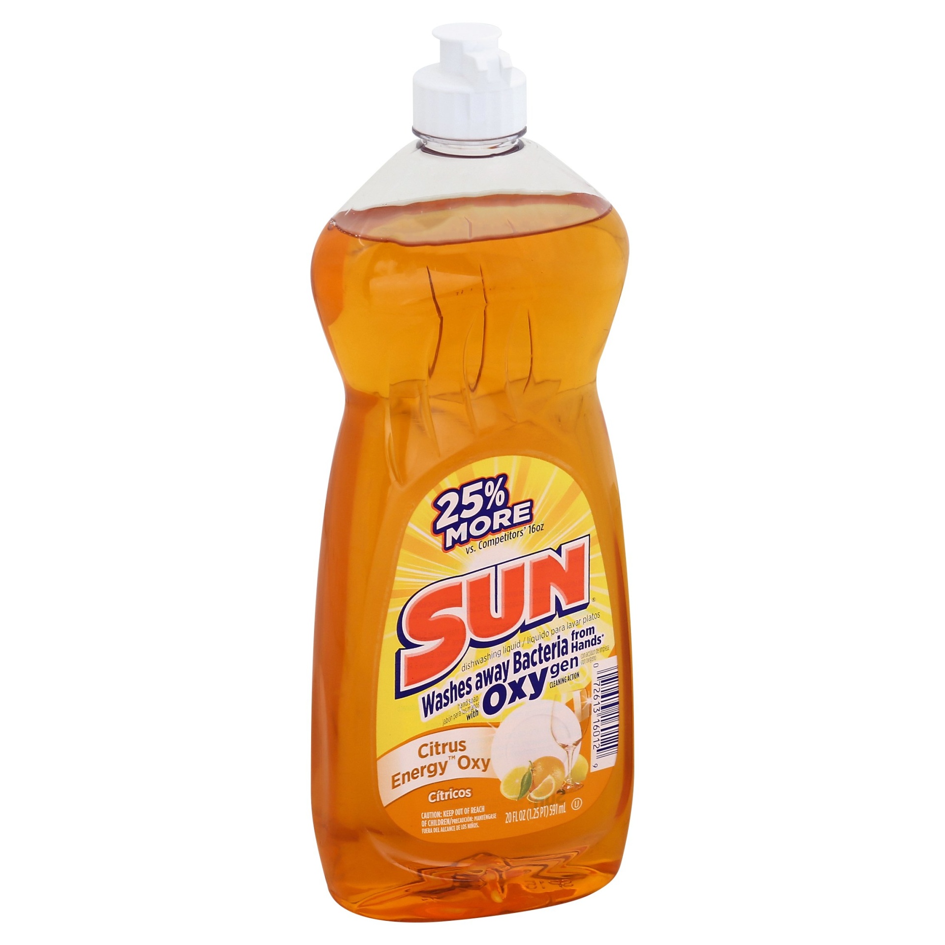 slide 1 of 6, Sun Dish Liquid Citrus Oxy, 20 oz