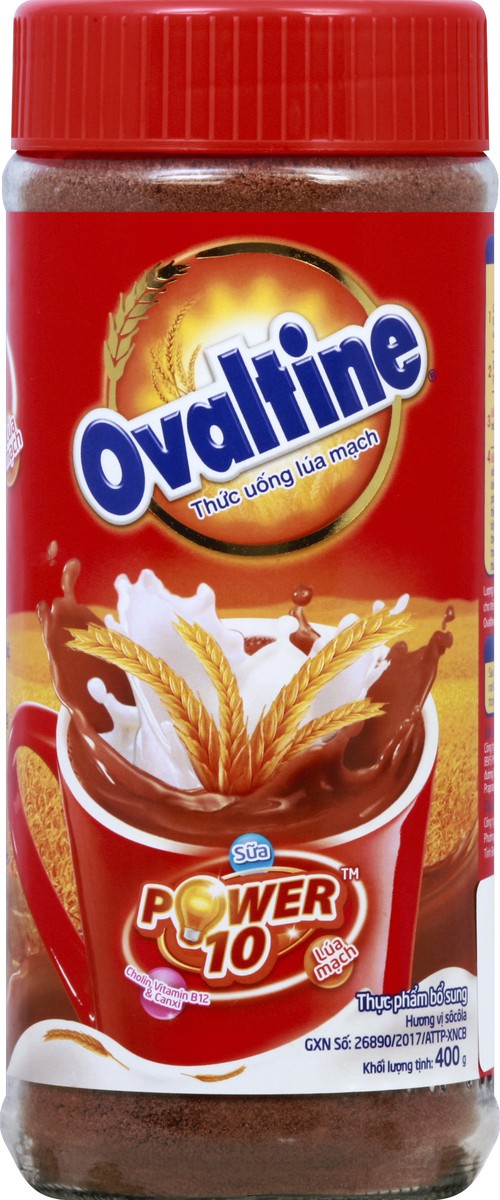 slide 1 of 6, Ovaltine Chocolate Malt Drink - 400 g, 400 g