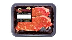 Cab Salt, Pepper, And Garlic Ny Strip Steaks
