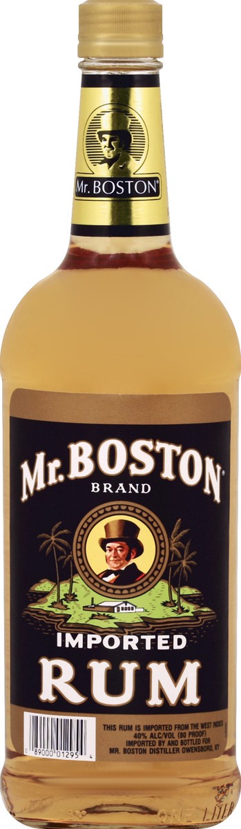 slide 1 of 8, Mr. Boston Dark Rum 1l 80 Proof, 1 liter