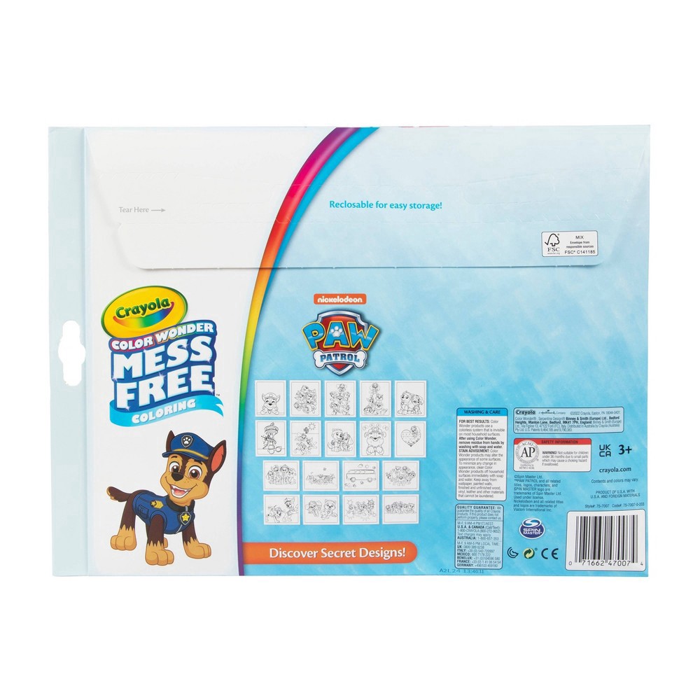 slide 8 of 15, Crayola Paw Patrol Coloring Pages & Markers 1 ea, 1 ct