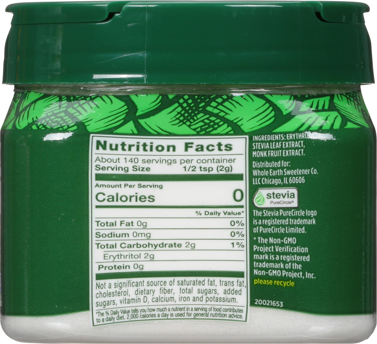 slide 4 of 9, Whole Earth Sweetener Co. Whole Earth Sweetener Nature Sweet Jar - 9.8 Oz, 9.8 oz