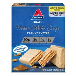 Atkins Snack Protein Wafer Crisps Peanut Butter