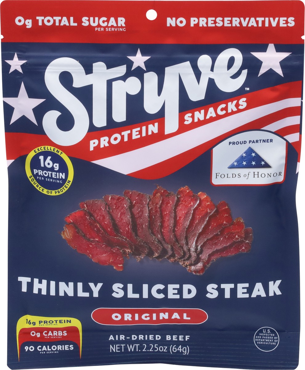 slide 3 of 9, Stryve Air-Dried Original Beef 2.25 oz, 2.25 oz