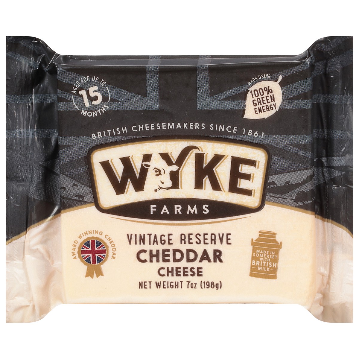 slide 1 of 9, Wyke Farm's Vintage Reserve Cheddar Cheese 7 oz, 7 oz