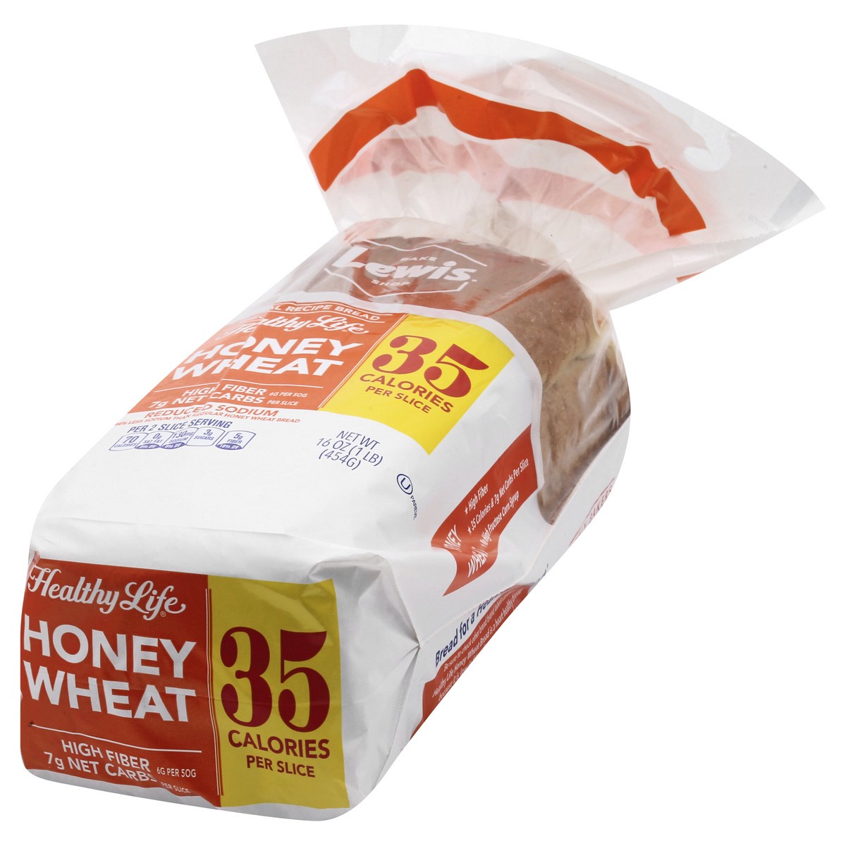 slide 8 of 9, Lewis Healthy Life Honey Wheat Bread 16 oz, 16 oz