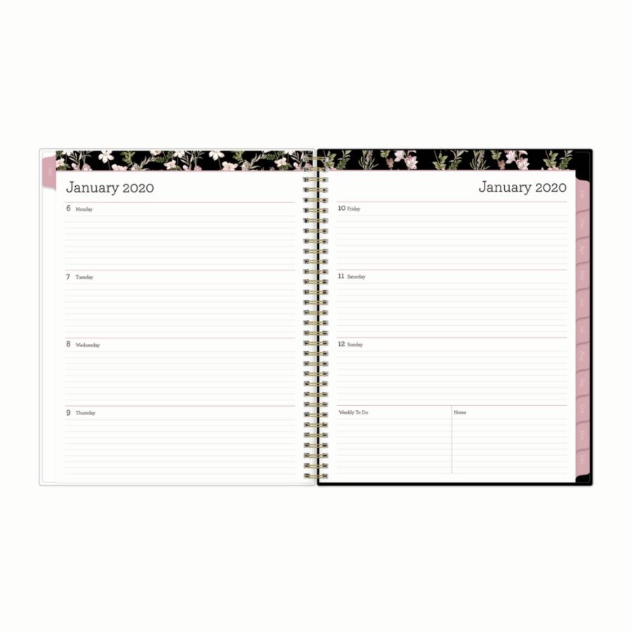 slide 3 of 4, Blue Sky Create Your Own Weekly/Monthly Planner, 8-1/2'' X 11'', Neveah, January To December 2020, 1 ct