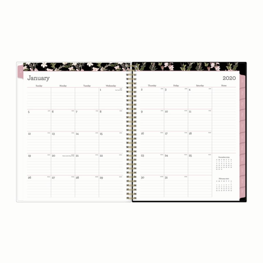 slide 4 of 4, Blue Sky Create Your Own Weekly/Monthly Planner, 8-1/2'' X 11'', Neveah, January To December 2020, 1 ct