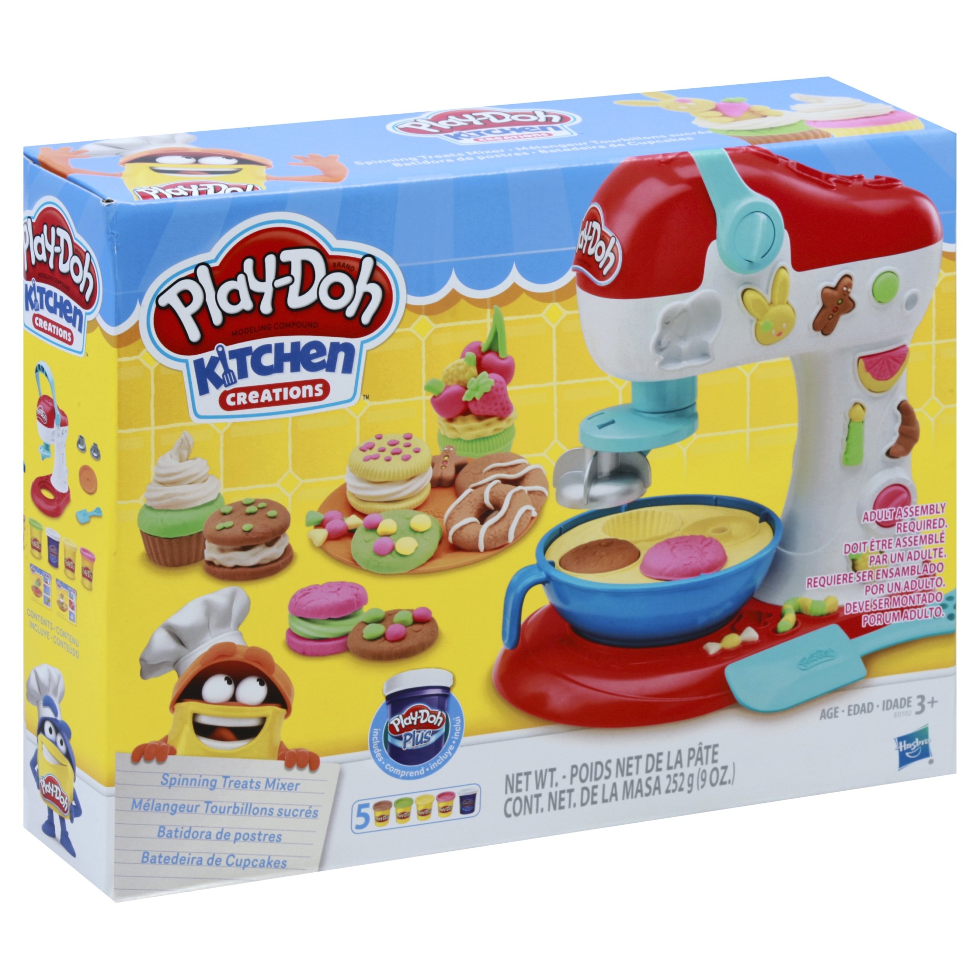 slide 1 of 1, Play-Doh Kitchen Creations Spinning Treats Mixer, 1 ct