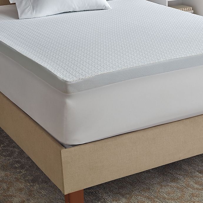 slide 1 of 1, Therapedic Dreamy Serene Foam Performance Queen Mattress Topper, 2.5 in