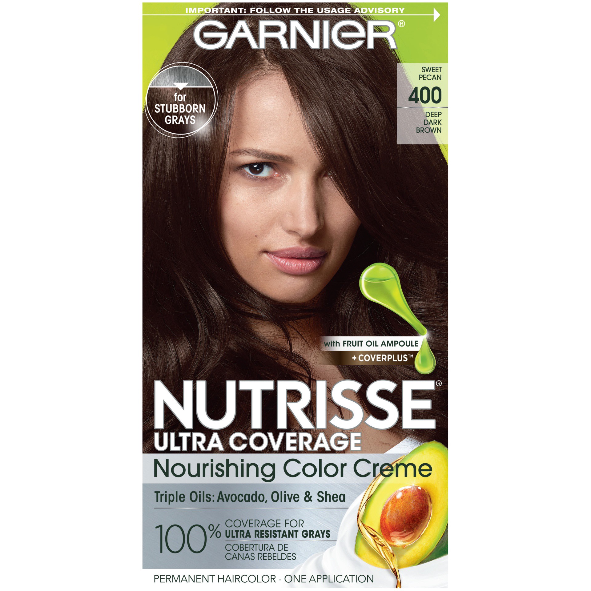 slide 3 of 8, Garnier Ultra Coverage 600 Spiced Hazelnut Hair Color, 1 ct