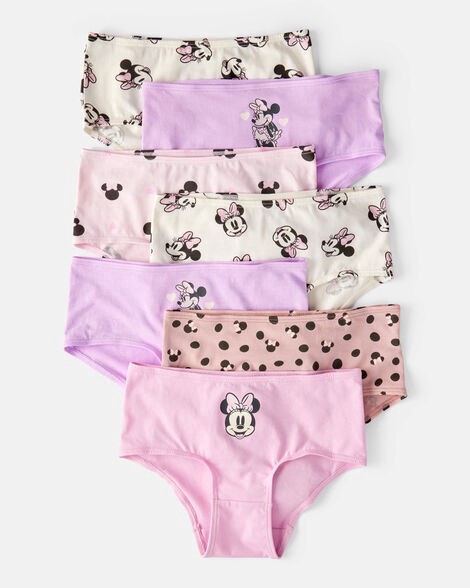 slide 1 of 2, Carter's Carters Girls 7-Pack Disney© Minnie Mouse Brief Underwear Multi 6-6X, 1 ct