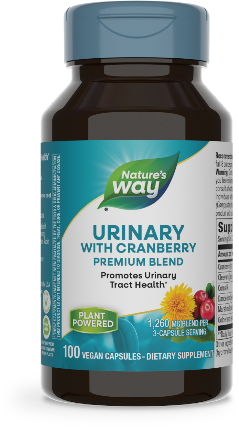 slide 1 of 3, Nature's Way Urinary with Cranberry Premium Blend, 100 ct