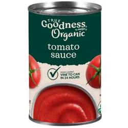 True Goodness Organic Tomato Sauce, 15 oz