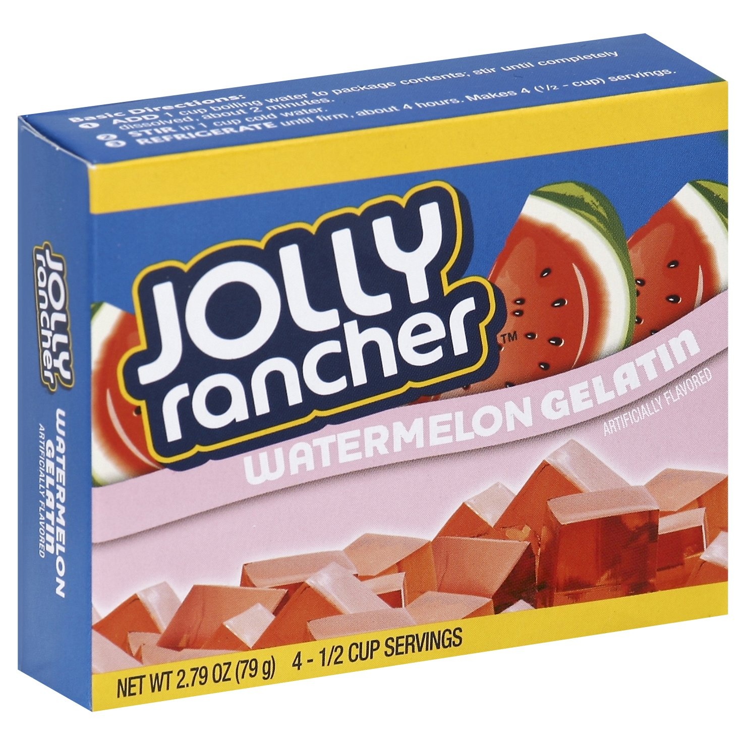 slide 1 of 1, Jolly Rancher Watermelon Gelatin, 2.79 oz