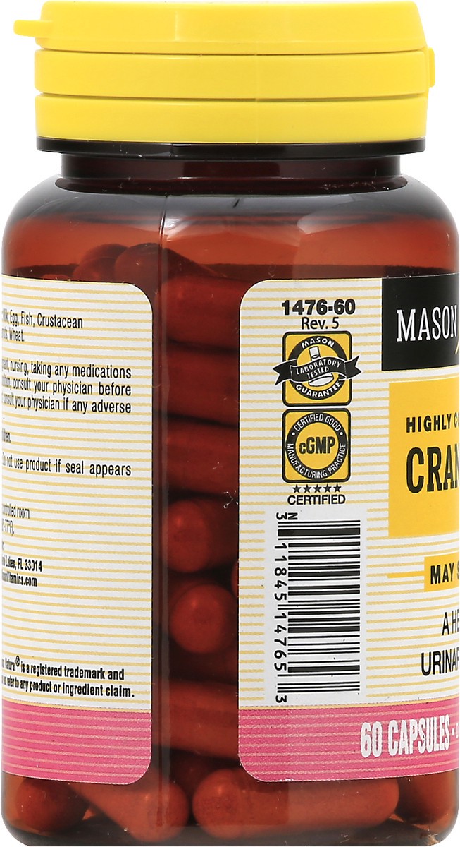 slide 12 of 13, Cranberry Highly Concentrated, 60 ct