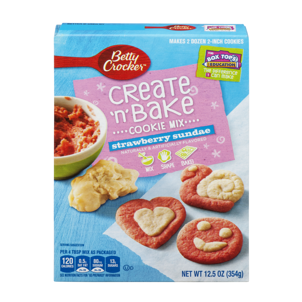 slide 1 of 1, Betty Crocker Create And Bakecookie Mix S, 12.5 oz