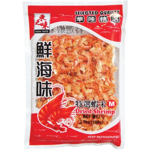 slide 1 of 1, Asian Taste Asn/Tas Dried Shrimp Medium, 3.5 oz