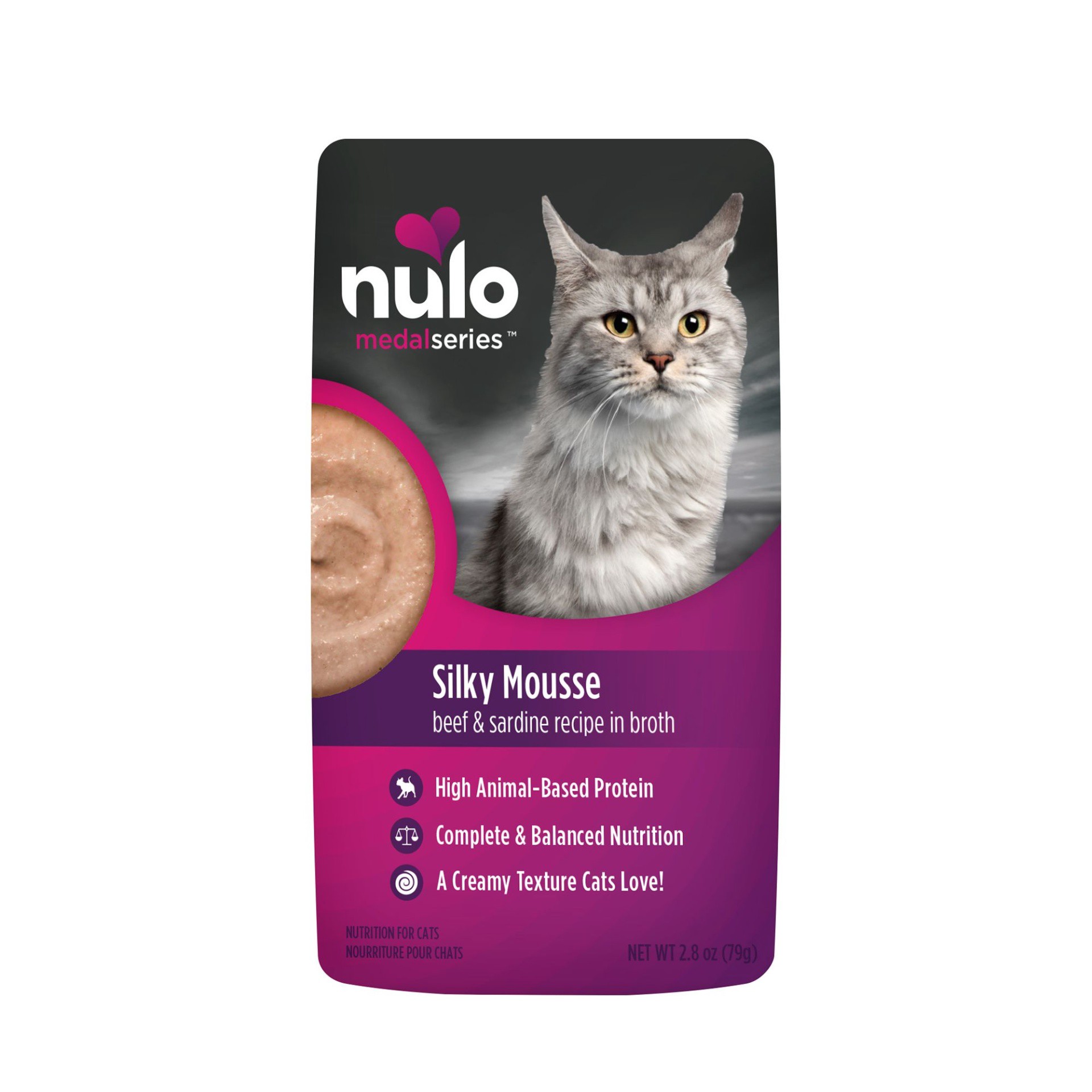 slide 1 of 1, Nulo MedalSeries All Life Stages Wet Cat Food - High-Protein, 2.8 Oz., 2.8 oz