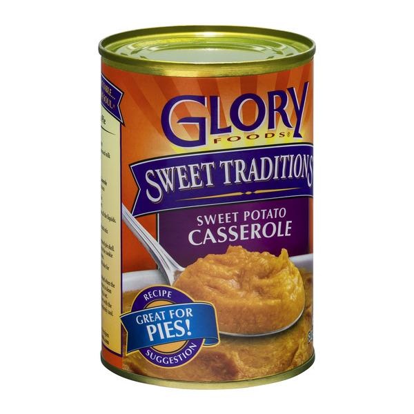 slide 1 of 1, Glory Foods Sweet Traditions Sweet Potato Casserole, 15 oz