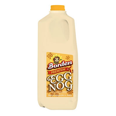 slide 1 of 1, Borden Premium Egg Nog, 64 oz