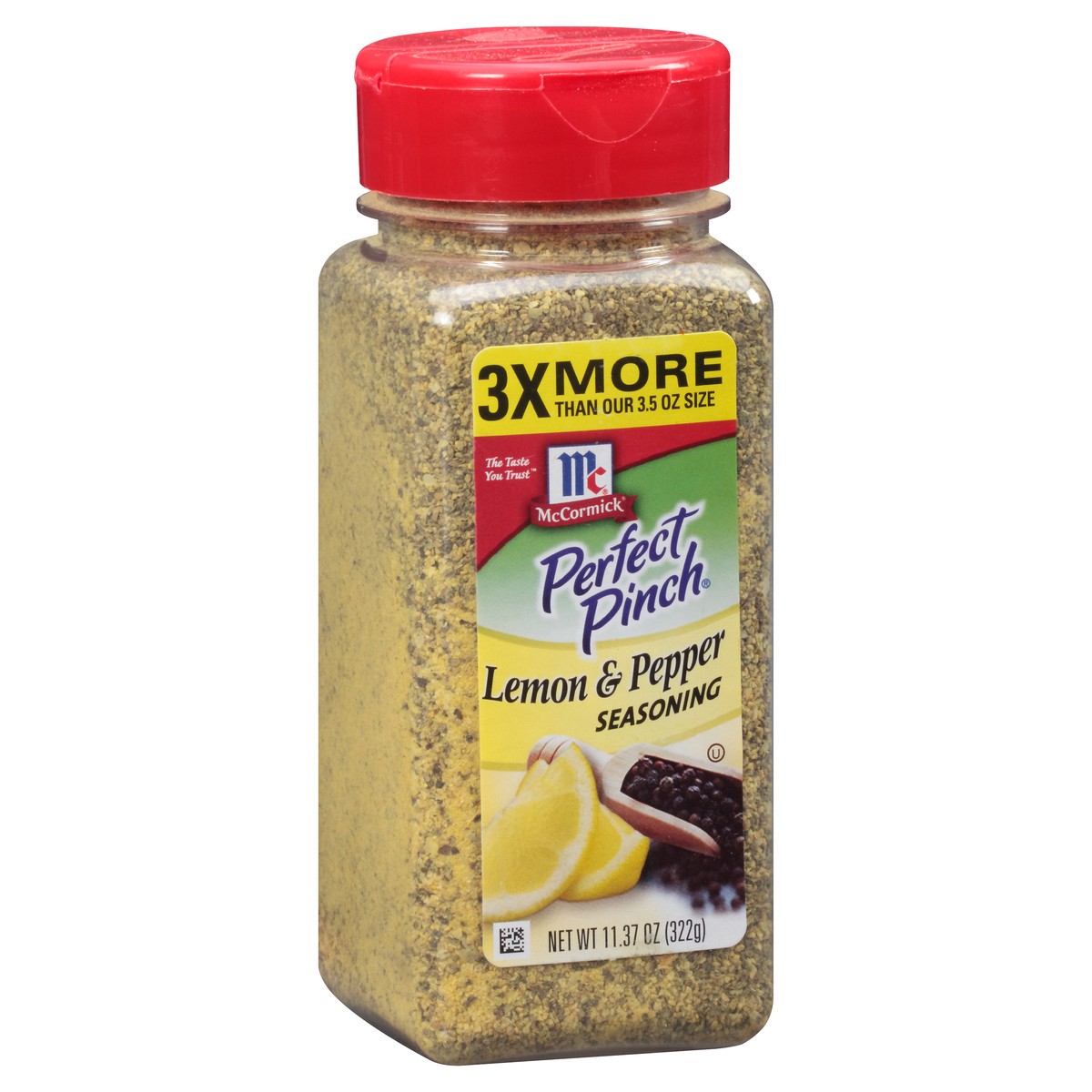 slide 6 of 8, McCormick Perfect Pinch Lemon & Pepper Seasoning, 11.37 oz, 11.37 oz