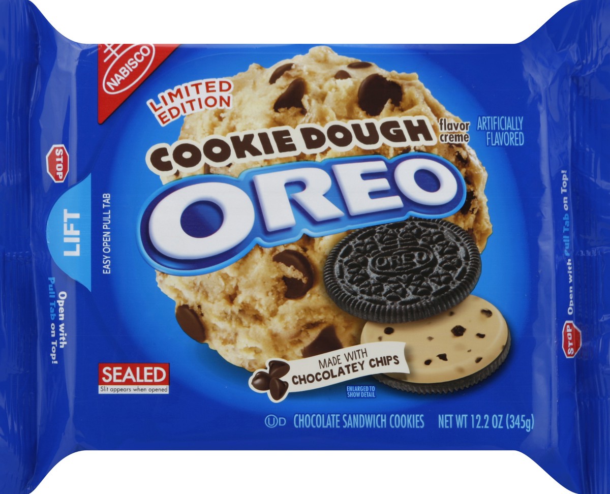 slide 2 of 6, 12.2Z Oreo Cookie Dough Creme 12, 0.81 lb