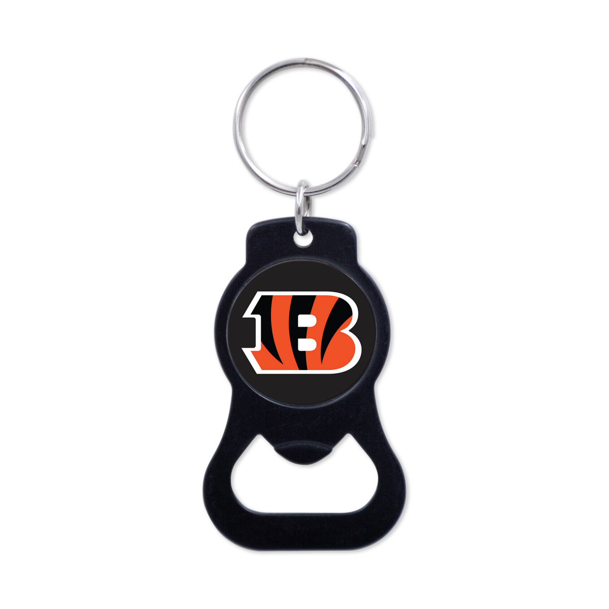 slide 1 of 1, Bottle Opener Keyring Bengals, 1 ct