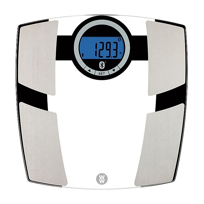 Glass Body Fat Scale Clear - Weight Watchers