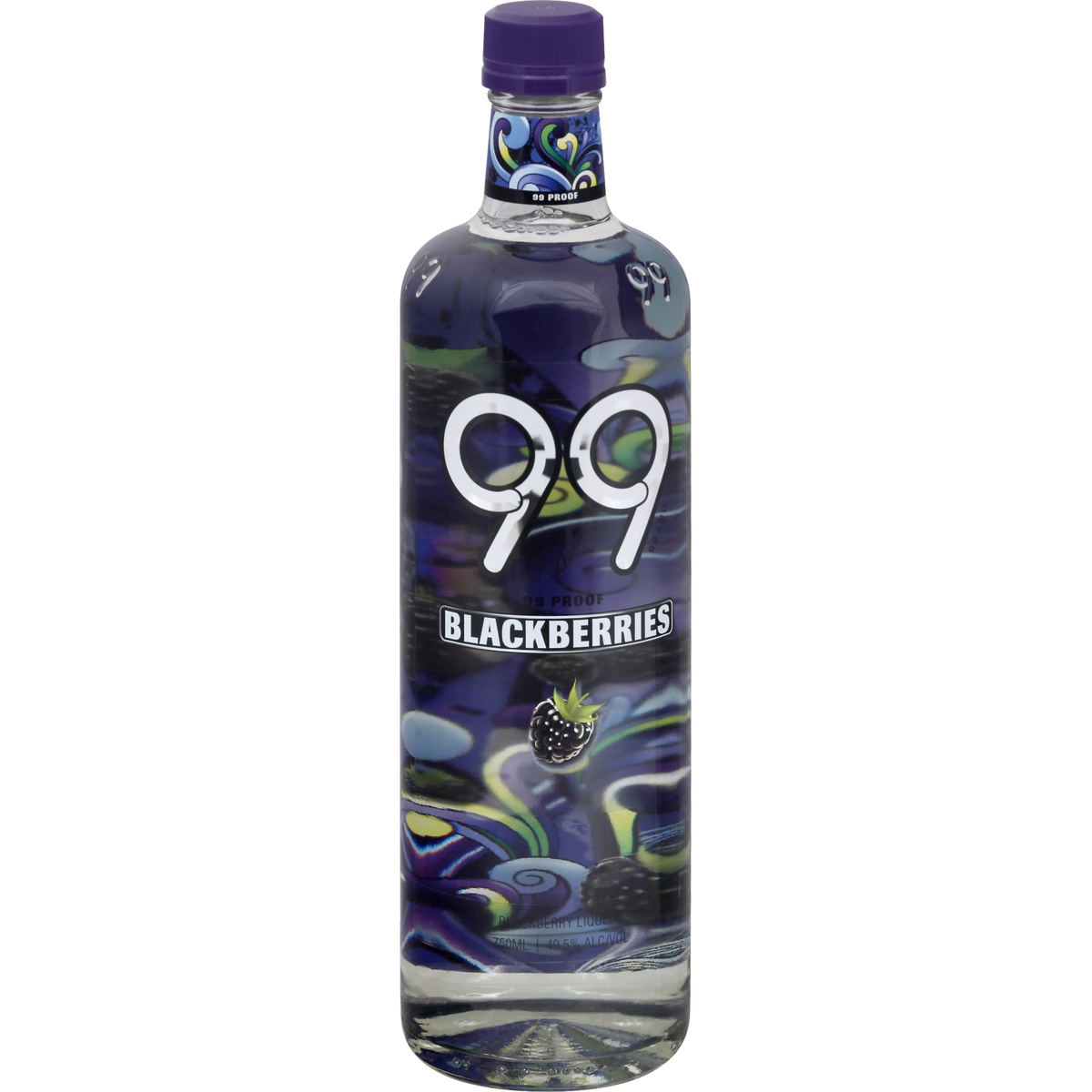 slide 1 of 1, 99 Brand Liqueur, Blackberries, 750 ml