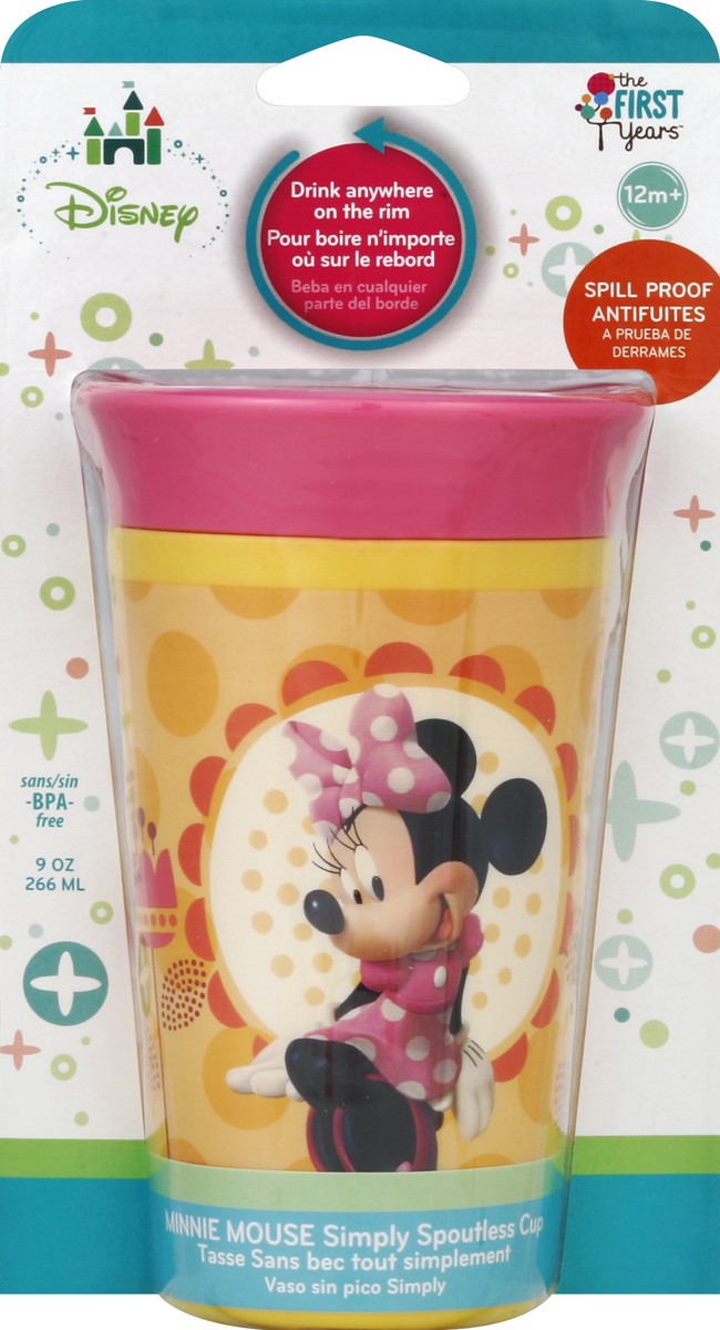 slide 2 of 2, Disney Simply Spoutless Minnie Mouse, 9 oz