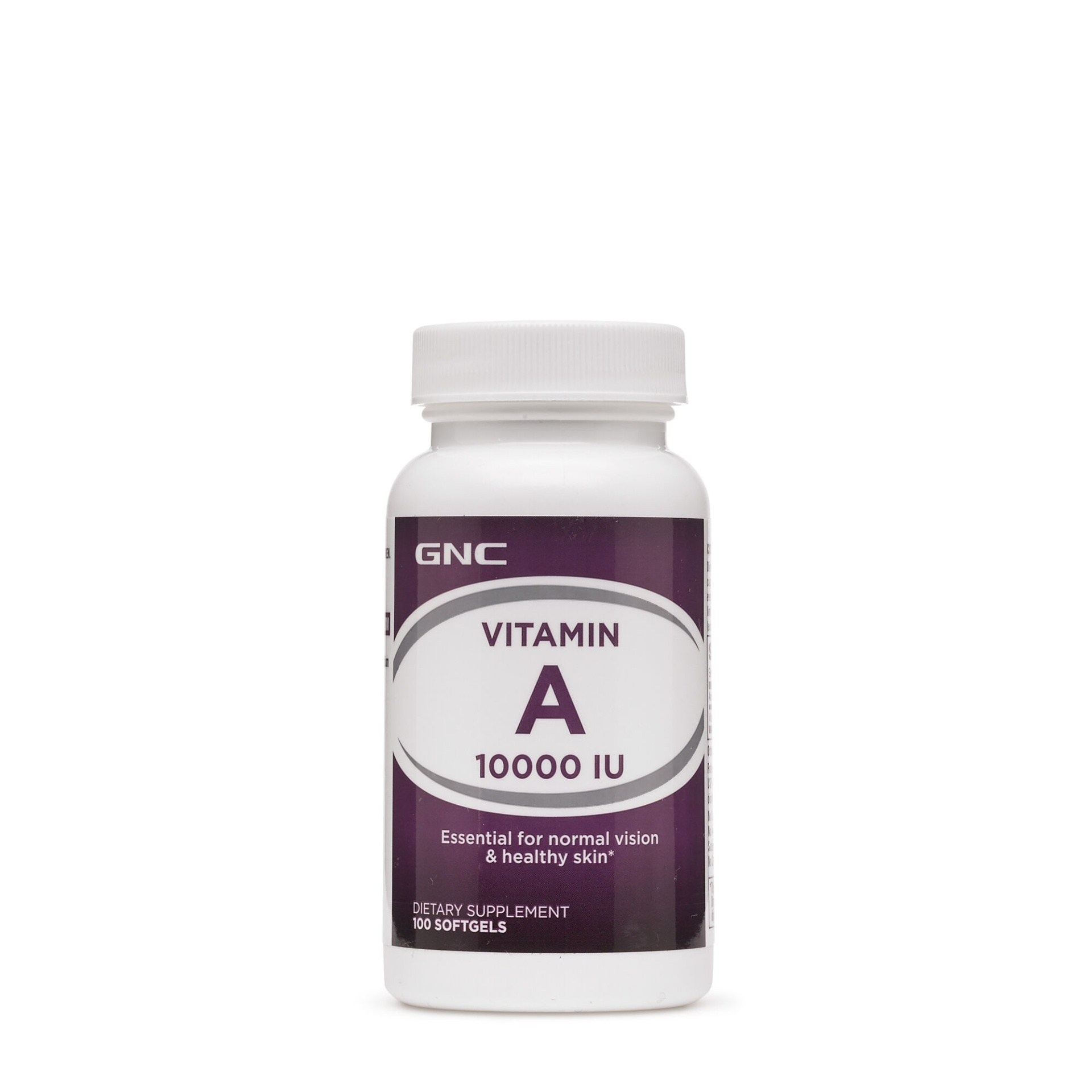 slide 1 of 1, GNC Vitamin A 100 ea, 100 ct