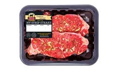 Certified Angus Beef Chophouse Seasoned Thin Cut Ny Strip Steaks