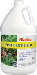Alaska Fish Emulsion 5-1-1 Fertilizer 1 Gallon
