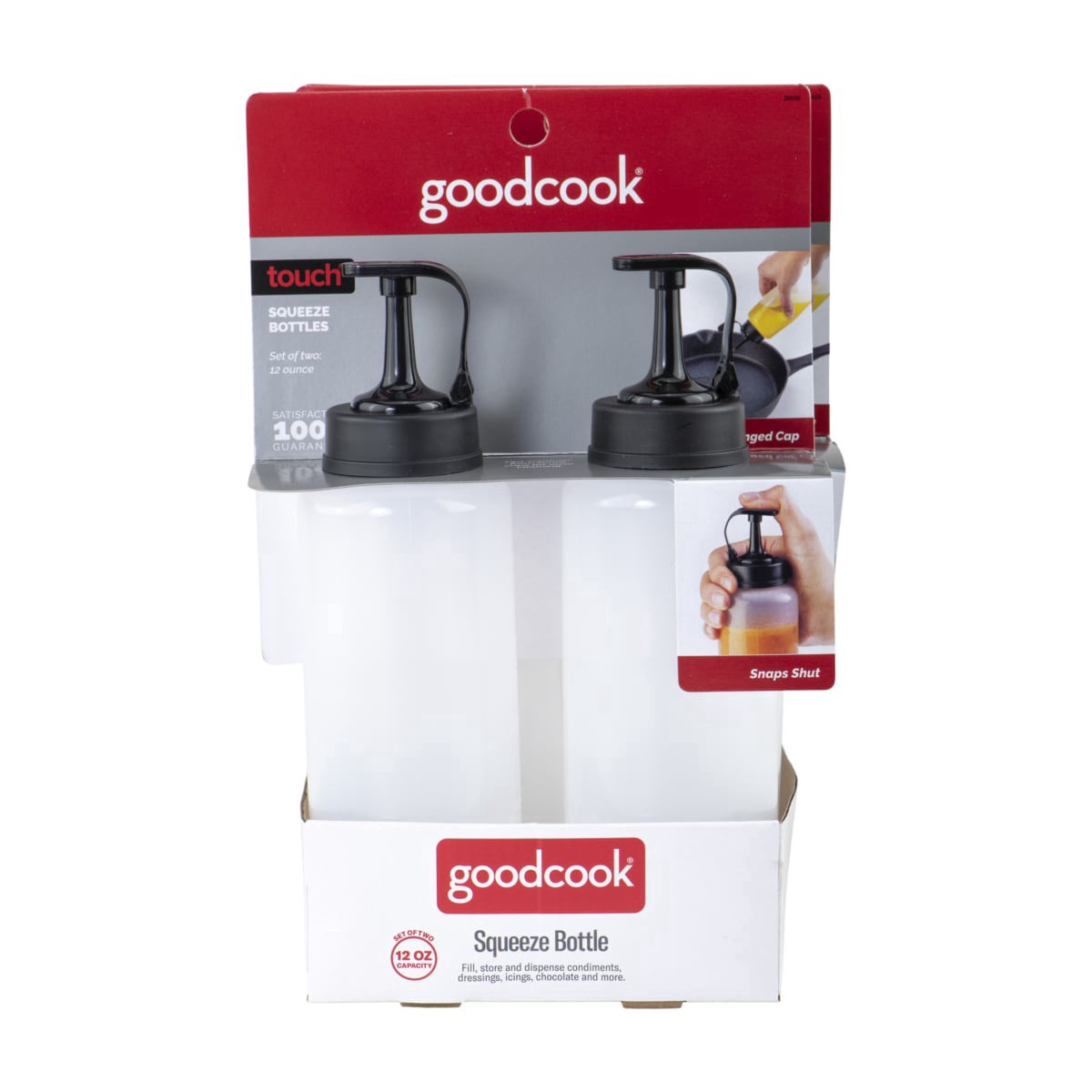 slide 1 of 25, Good Cook Touch 12 Ounce Squeeze Bottles 1 Set, 1 ct
