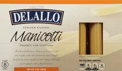 Delallo Italian Classic Manicotti 8 oz