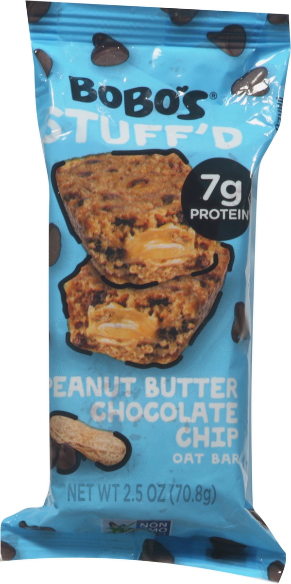 slide 9 of 11, Bobo's Peanut Butter Filled Chocolate Chip Oat Bar, 2.5 oz