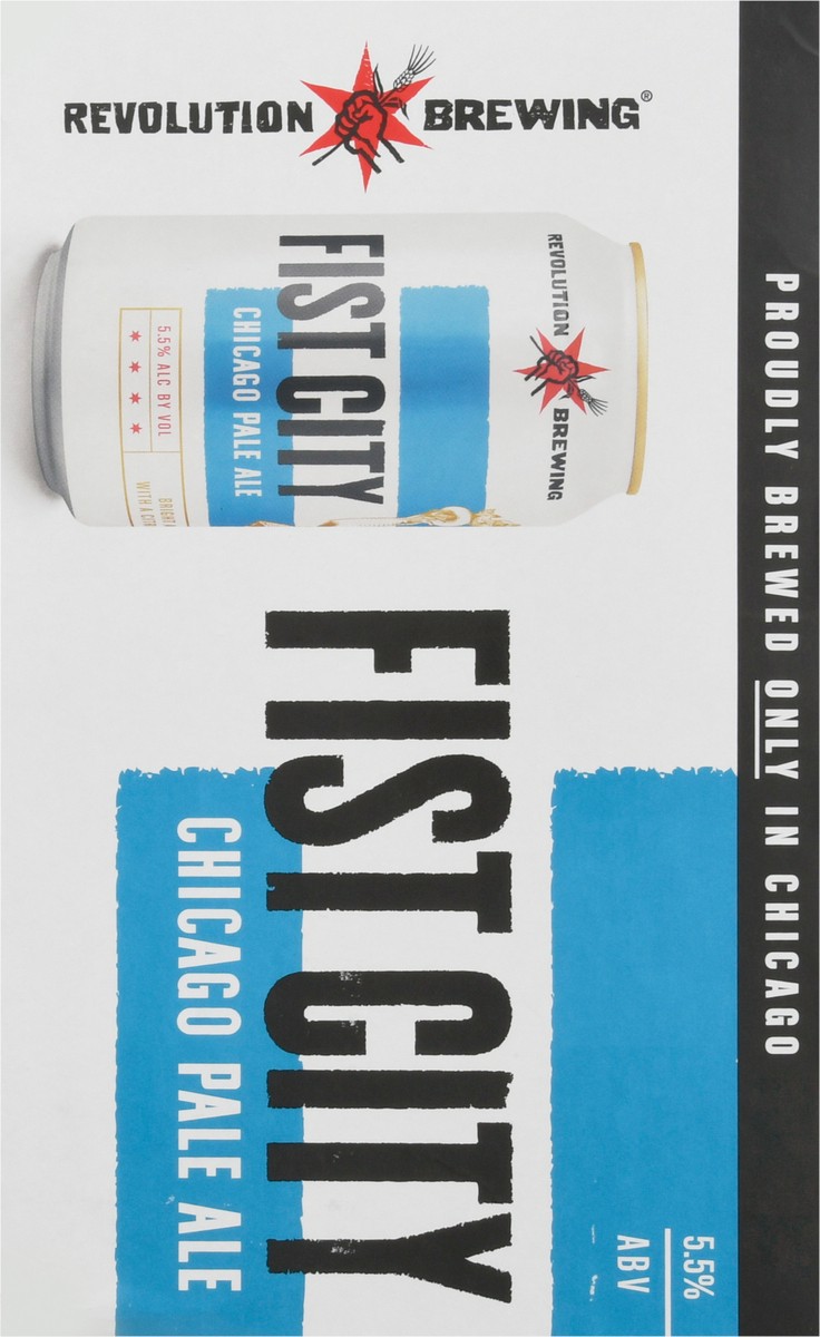 slide 2 of 11, Revolution Brewing Chicago Pale Ale Fist City Beer 12 - 12 fl oz Cans, 12 ct; 12 oz