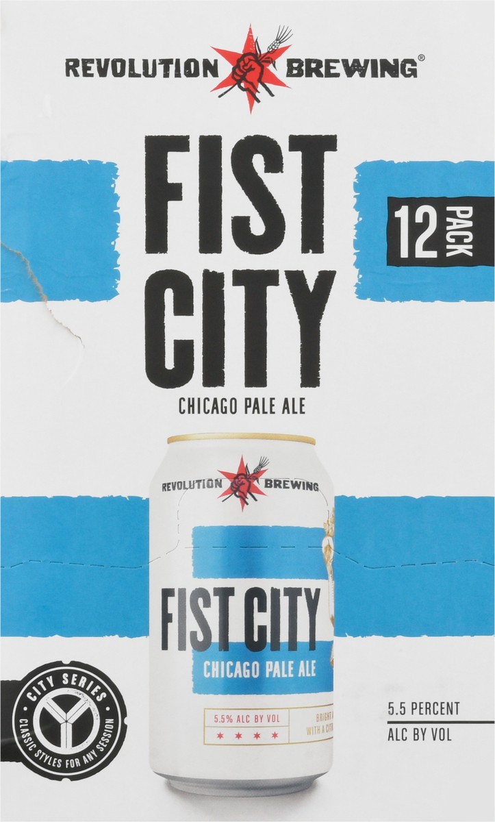 slide 11 of 11, Revolution Brewing Chicago Pale Ale Fist City Beer 12 - 12 fl oz Cans, 12 ct; 12 oz