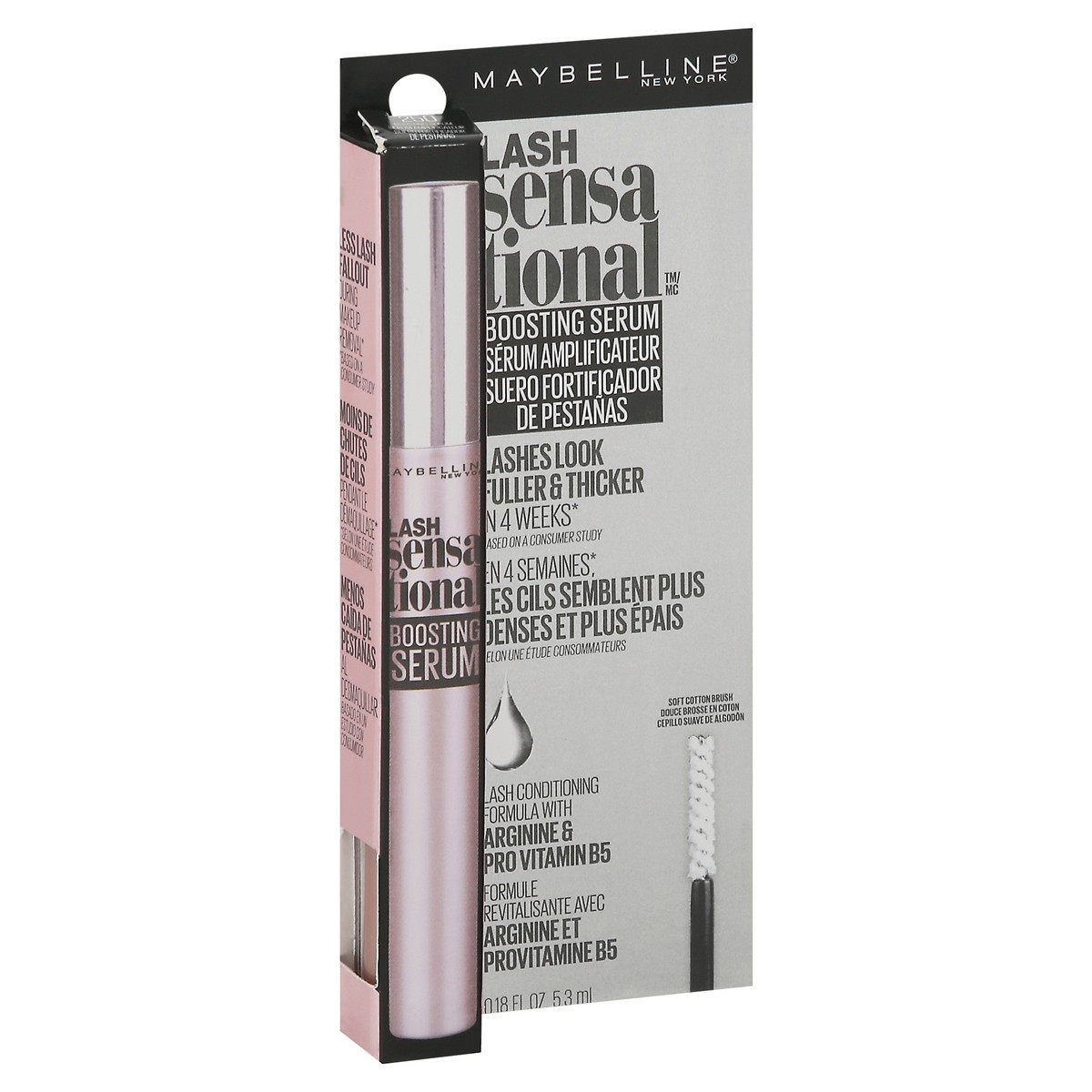 slide 8 of 9, Maybelline Lash Sensational Boosting Eyelash Serum - 0.18 fl oz, 0.18 fl oz