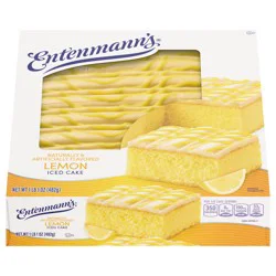 Entenmann's Lemon Iced Cake, 17 oz